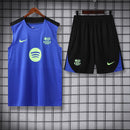 Conjunto de Treino Barcelona 24/25 - Regata/Short