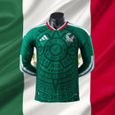Camisa México Home Versão Jogador Manga Longa - Copa do Mundo 2026