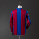 Camisa Retrô Barcelona Manga Longa 07/08