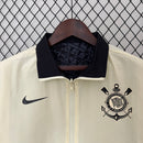 Jaqueta Corinthians Reversível 24/25 - Bege e Amarelo