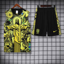 Conjunto de Treino Brasil - Regata/Short