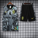Conjunto de Treino Brasil - Regata/Short