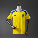 Camisa Suécia Home - Copa do Mundo 2026