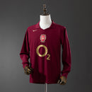 Camisa Retrô Arsenal Manga Longa 05/06