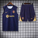 Conjunto de Treino Barcelona 24/25 - Regata/Short