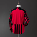 Camisa Retrô Milan Manga Longa 07/08