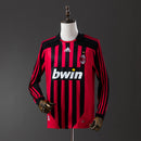 Camisa Retrô Milan Manga Longa 07/08