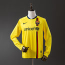 Camisa Retrô Barcelona Manga Longa 08/09