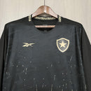 Camisa Botafogo Fora 24/25 Manga Longa - Preto e Dourado