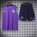 Conjunto de Treino Corinthians 24/25 - Regata/Short