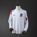 Camisa Retrô Inglaterra Manga Longa 2006