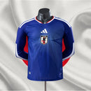 Camisa Japão Home Versão Jogador Manga Longa - Copa do Mundo 2026