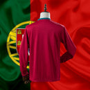 Camisa Portugal Home Manga Longa - Copa do Mundo 2026