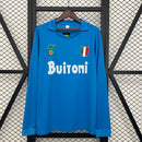 Camisa Retrô Napoli 87/88 - Manga Longa