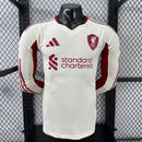 Camisa Liverpool 25/26 - Versão Jogador Manga Longa