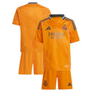 Conjunto Infantil Real Madrid II 24/25 - Laranja