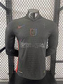 Camisa Barcelona 24/25 - Versão Jogador Manga Longa