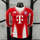 Camisa Bayern Munich 25/26 - Versão Jogador Manga Longa