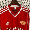 Camisa Retrô Manchester United Manga Longa 86/88