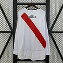 Camisa Retrô River Plate 06/07 Manga Longa