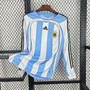 Camisa Retrô Argentina Manga Longa 06/07