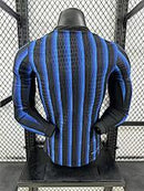 Camisa Inter de Milão 25/26 - Versão Jogador Manga Longa