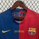 Camisa Retrô Barcelona Manga Longa 08/09