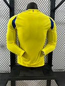 Camisa Al Nassr 24/25 - Versão Jogador Manga Longa