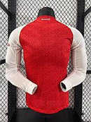 Camisa Arsenal 25/26 - Versão Jogador Manga Longa