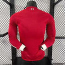 Camisa Liverpool 25/26 - Versão Jogador Manga Longa