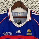 Camisa Retrô França Manga Longa 1998