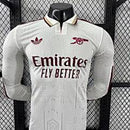 Camisa Arsenal 25/26 - Versão Jogador Manga Longa