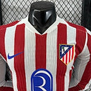 Camisa Atletico de Madrid 25/26 - Versão Jogador Manga Longa
