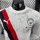 Camisa Manchester City 25/26 - Versão Jogador Manga Longa