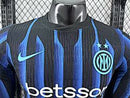 Camisa Inter de Milão 25/26 - Versão Jogador Manga Longa
