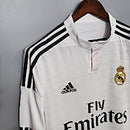 Camisa Retrô Real Madrid Manga Longa 14/15