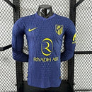 Camisa Atletico de Madrid 25/26 - Versão Jogador Manga Longa