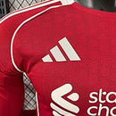 Camisa Liverpool 25/26 - Versão Jogador Manga Longa
