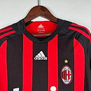 Camisa Retrô Milan Manga Longa 08/09