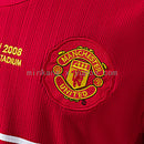 Camisa Retrô Manchester United Manga Longa 07/08