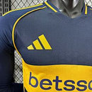 Camisa Boca Juniors 25/26 - Versão Jogador Manga Longa