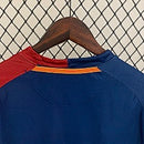 Camisa Retrô Barcelona Manga Longa 08/09