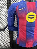 Camisa Barcelona 25/26 - Versão Jogador Manga Longa