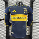 Camisa Boca Juniors 25/26 - Versão Jogador Manga Longa