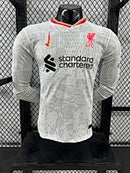 Camisa Liverpool 24/25 - Versão Jogador Manga Longa