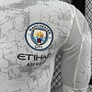 Camisa Manchester City 25/26 - Versão Jogador Manga Longa