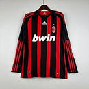 Camisa Retrô Milan Manga Longa 08/09