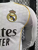 Camisa Real Madrid 25/26 - Versão Jogador Manga Longa