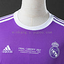 Camisa Retrô Real Madrid Manga Longa 16/17