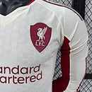 Camisa Liverpool 25/26 - Versão Jogador Manga Longa